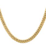 10k 6.75mm Semi-Solid Miami Cuban Chain - Image 2