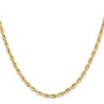 10k 3.5mm Semi-Solid Rope Chain - Image 2