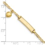 10k Flat Anchor Link ID Bracelet - Image 3