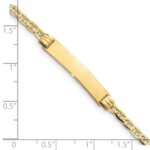 10k Anchor Link ID Bracelet - Image 3
