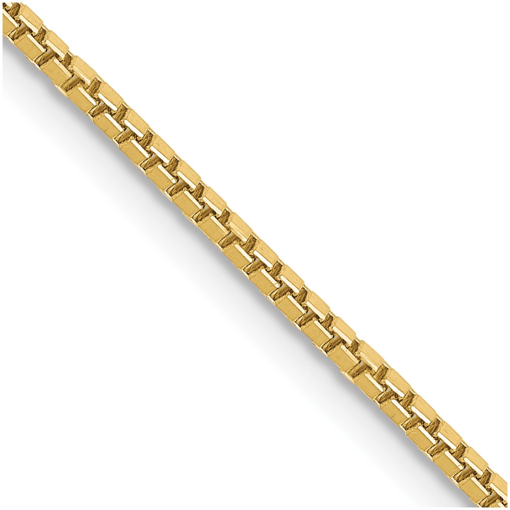 10BX125.jpg 10k 1.3mm Box Chain - Image 1