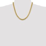 10K 6.25mm Solid Miami Cuban Chain - Image 4