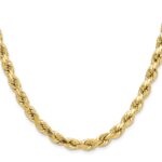 10k 6.5mm Semi-solid D/C Rope Chain - Image 2