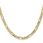 10K 4.75mm Flat Figaro Chain - Image 2