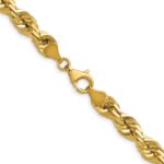 10k 7mm Diamond-cut Rope Chain - Image 3