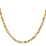 10K 3.7mm Lightweight Flat Cuban Chain - Image 2