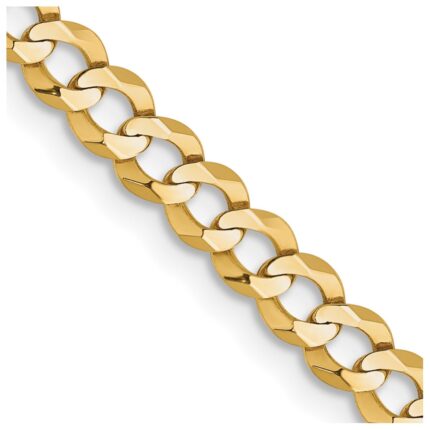 10K 3.7mm Lightweight Flat Cuban Chain