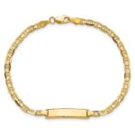10k Anchor Link ID Bracelet - Image 5