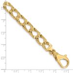10k 8.6mm Hand Polished Fancy Link Chain - Image 2