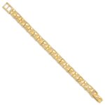 10k 10.0mm NUGGET Bracelet - Image 2
