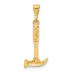 10k Hammer Charm - Image 4