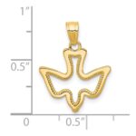 10k Dove Charm - Image 3