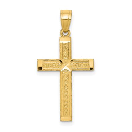 10k Cross Pendant
