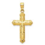10k Passion Cross Pendant