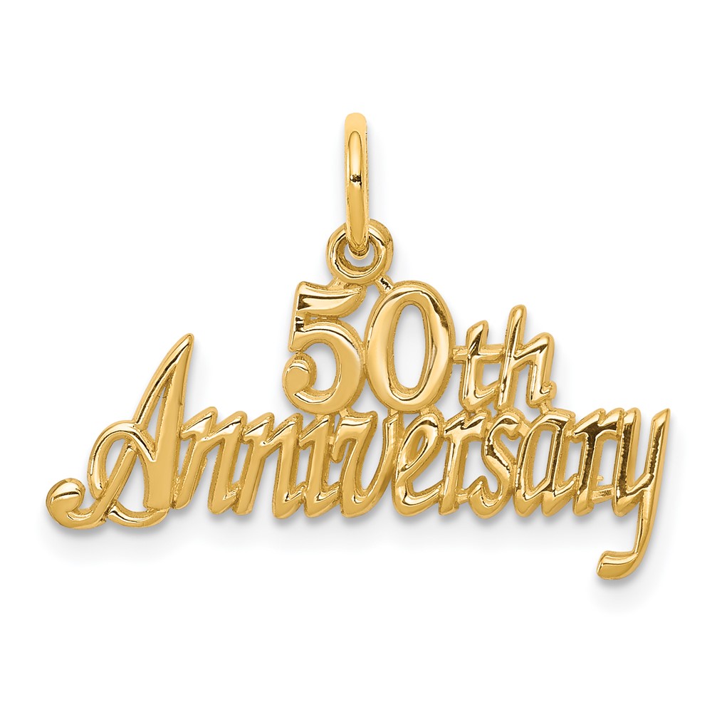 10C134.jpg 10k 50th ANNIVERSARY Charm - Image 1