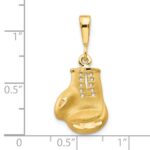 10K Boxing Glove Charm - Image 3