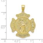 10k St. Florian Protect Us/Fire Dept. Pendant - Image 4