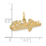 10K I LOVE YOU Charm - Image 3