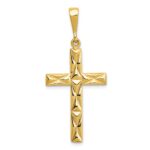 10k Reversible Latin Cross Pendant - Image 3