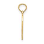 10k 50 in Heart Cut-out Pendant - Image 2