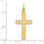 10k Cross Charm - Image 3