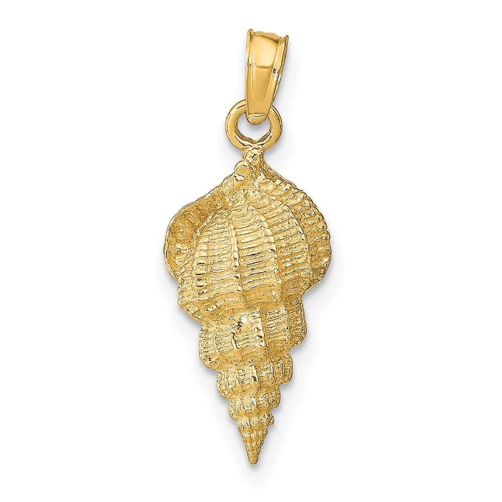 10C3370.jpg 10k Conch Shell Pendant - Image 1