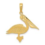 10k Pelican Pendant