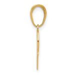 10K Basketball Hoop And Ball Pendant - Image 2