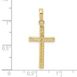 10K Latin Cross Pendant - Image 4