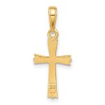 10K Cross Pendant - Image 4
