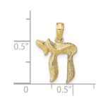10K Chai Pendant - Image 4