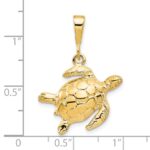 10k Turtle Pendant - Image 3