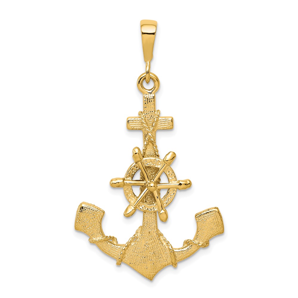 10C566.jpg 10k Anchor Charm - Image 1