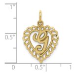 10k Initial G Charm - Image 3
