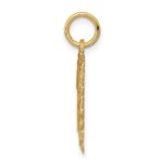 10k Initial J Charm - Image 2