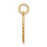 10k Initial O Charm - Image 2