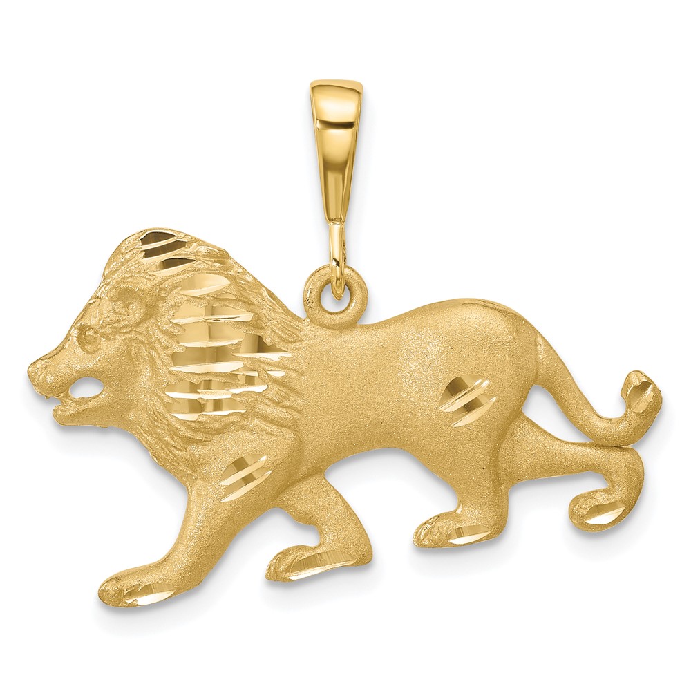 10C580.jpg 10k Lion Charm - Image 1