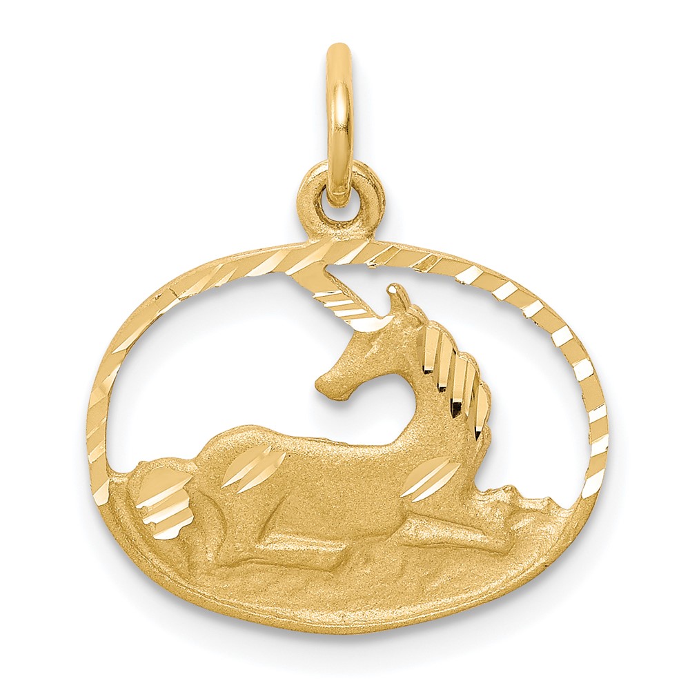 10C662.jpg 10k Unicorn Charm - Image 1