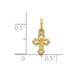 10k Cross Charm - Image 3