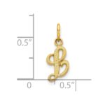 10k Initial L Charm - Image 3