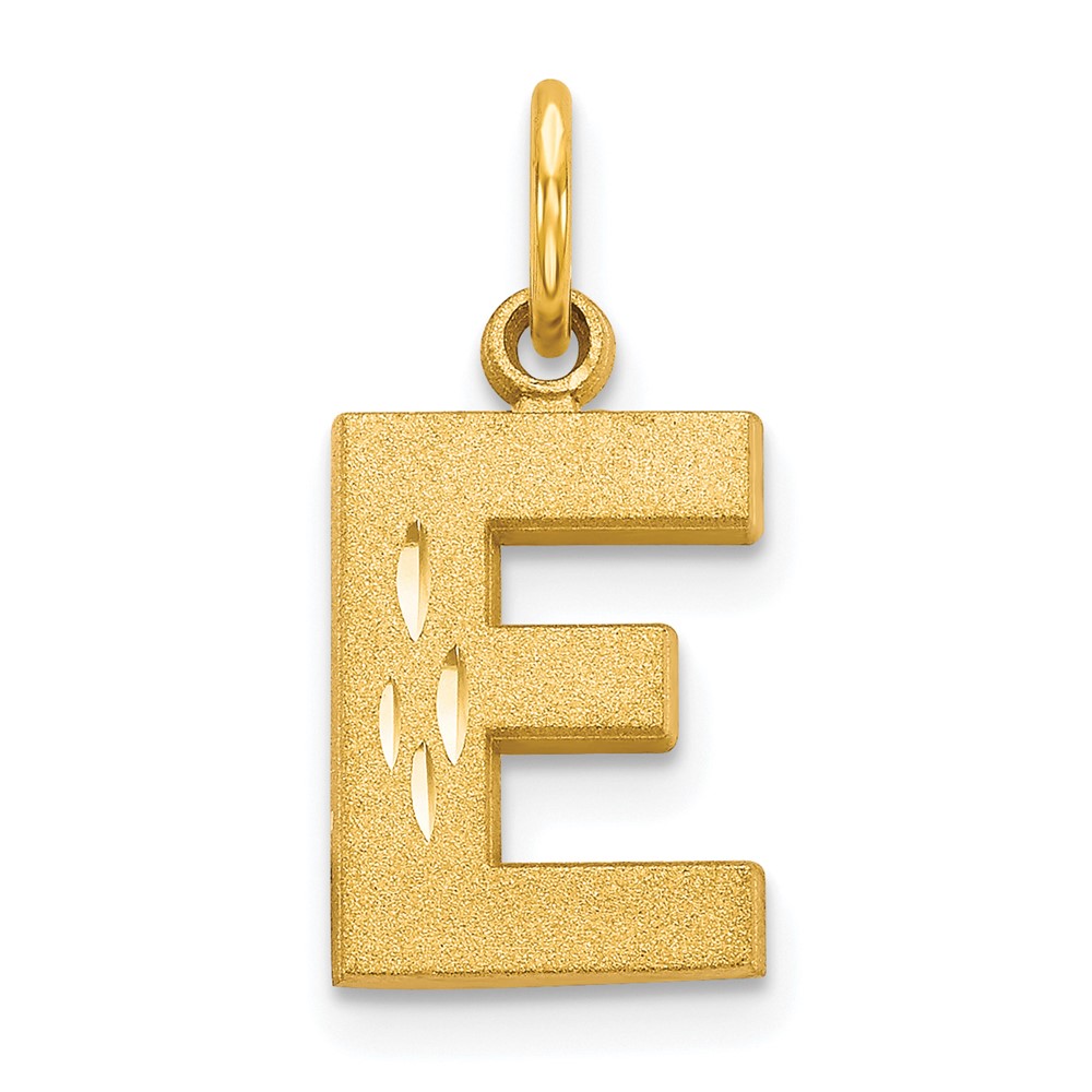 10C768E.jpg 10k Initial E Charm - Image 1