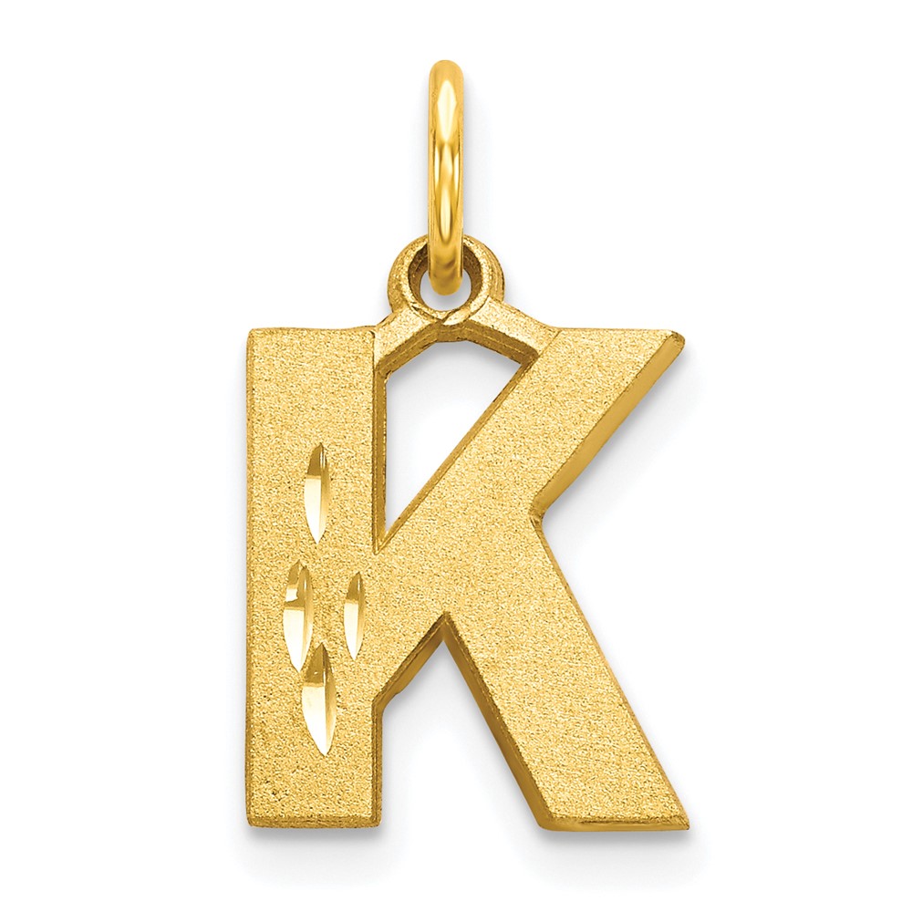 10C768K.jpg 10k Initial K Charm - Image 1