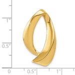 10K Fits up to 8mm Regular, 10mm Fancy Reversible Omega Slide - Image 4