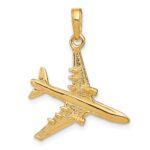 10k 3-D Jet Pendant - Image 4