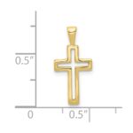 10k Cross Charm - Image 3