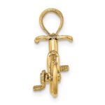 10k 3-D Moveable Bicycle Charm - Image 2
