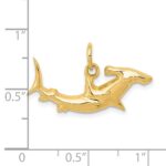 10k Hammerhead Shark Charm - Image 3
