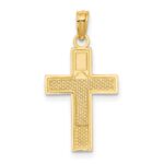 10K RN  Caduceus Cross Charm - Image 4