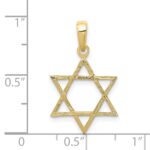 10K Star of David Pendant - Image 3