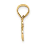 10K MOM With Heart Pendant - Image 2